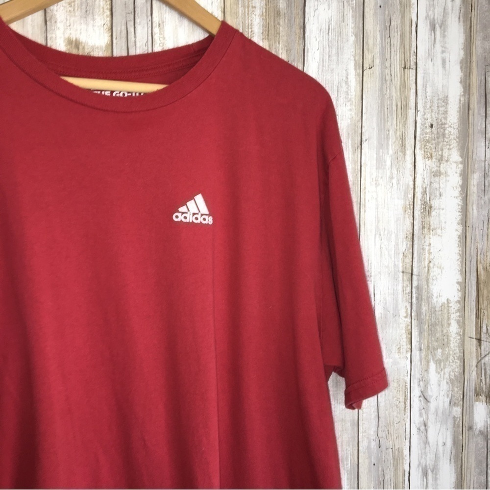 Adidas Red Go To Tee - Picture 2 of 4